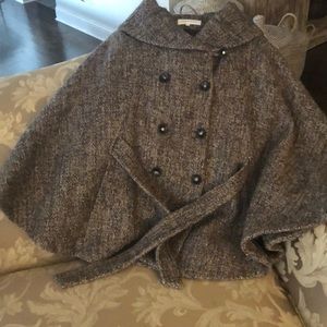 Calvin Klein wool cape